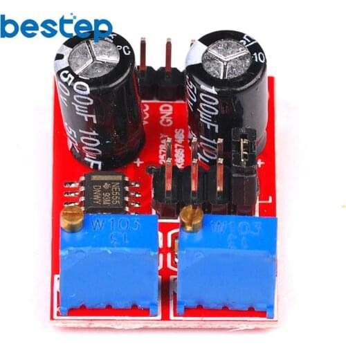 10pcs/lot NE555 Pulse Frequency Duty Cycle Adjustable Module Square Wave Signal Generator