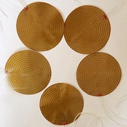 160mm 110W 12V DC Flexiable Round Eeletric Polyimide Film Heater Heating element for Electrical Wires