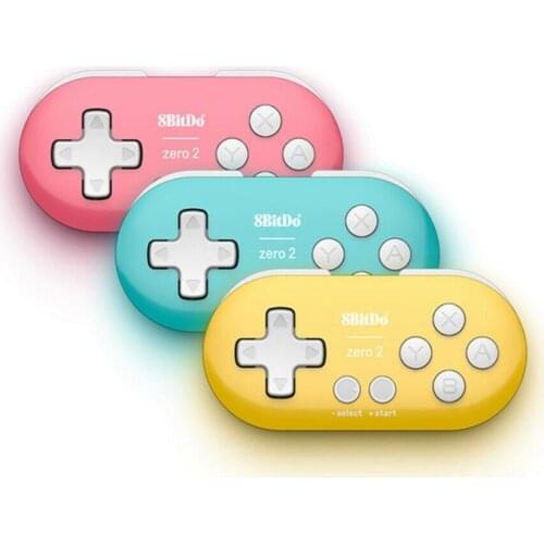Wireless Bluetooth 8 Bitdo Zero 2 Bluetooth Gamepad Para Switch Windows Android Macos Wireless Bluetooth Mini Controller New