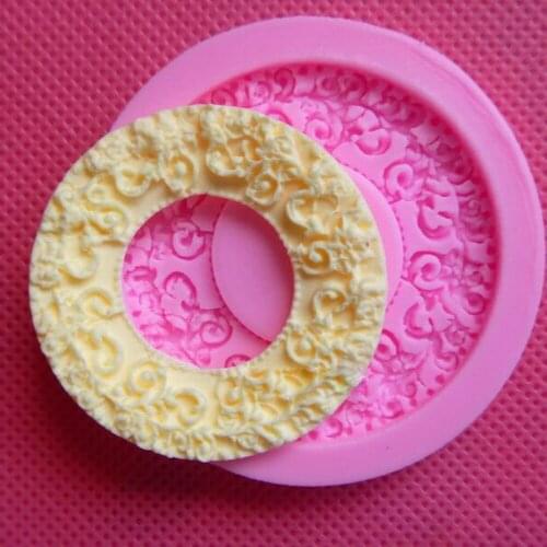 Pattern modelling DIY baking tools west cake decoration double sugar mold grain silicon mold