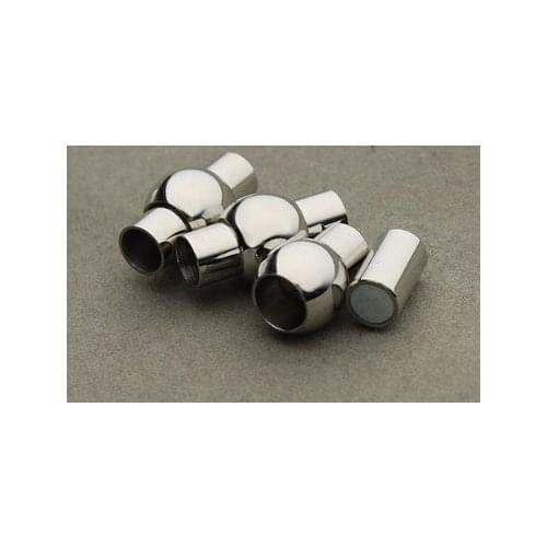 2pcs/lot End Clasp Strong Magnetic Clasps jewelry clasps For Bracelet Leather Cord Bracelet Connectors For Jewelry Making