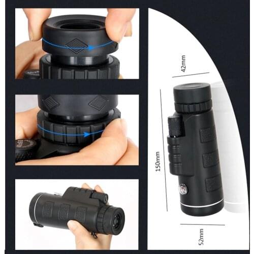Telescope KM-63 40 X60 Monocular Binoculars