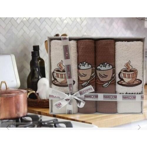 DowryWorld-Coffee Kitchen Towel Set