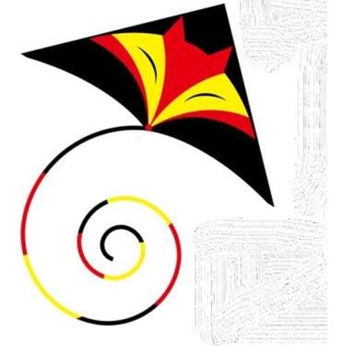 Triangular Kite new 3d kitebar kite adult Single line kite street fun Chinese traditional kite steering mat kite flying bird fam