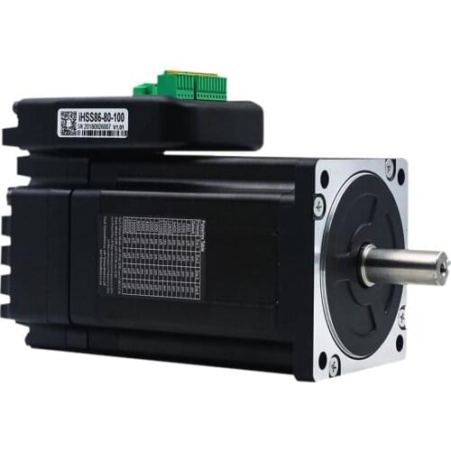 IHSS86-80-100 JMC Nema 34 9.5Nm DC60V Integrated Closed Loop Stepper motor with driver