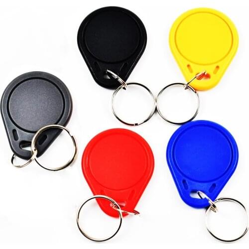 100pcs/Lot CUID Android App MCT Modify UID Changeable NFC 1k s50 13.56MHz Keyfob Block 0 Writable ISO14443A