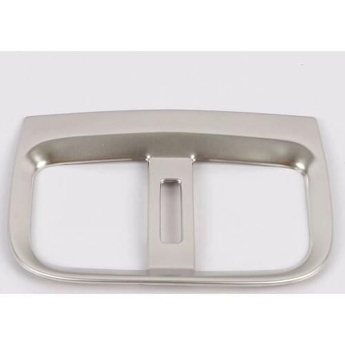 For Kia Cerato k3 2019 2020 Stainless Steel Rear Seat AC Outlet Air Condition Cover Trim Decoration Frame Trims 1 piece