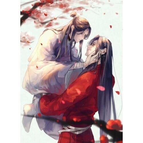 5D DIY Diamond Painting Anime Tian Guan Ci Fu Full Square Diamond Art Embroidery Mosaic Handmade Home Decoration