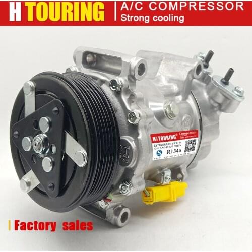 Auto Car AC Air Conditioning Compressor Sanden SD6V12 For MINI CROSSOVER PACEMAN R61 R60 Cooper S D SD 64529213175 64529233392