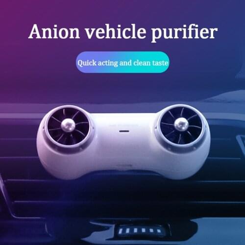 Car Air Purifier Cleaner Negative Ion USB Mini Home Vehicle Air Cleaner Remove Formaldehyde Air Purifier Car Accessories