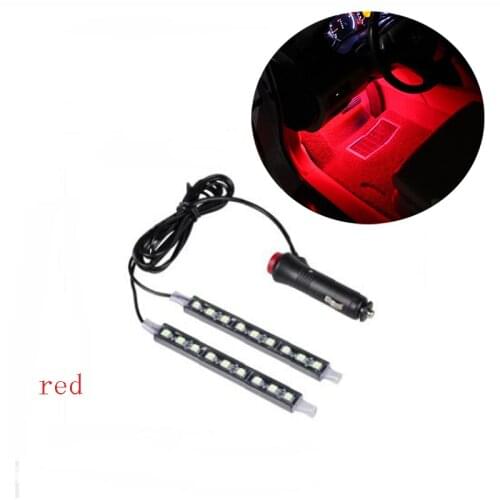 2pcs car LED foot lamp floor lamp decorative lamp for Geely Vision SC7 MK CK Cross Gleagle SC7 Englon SC3 SC5 SC6 SC7 Panda