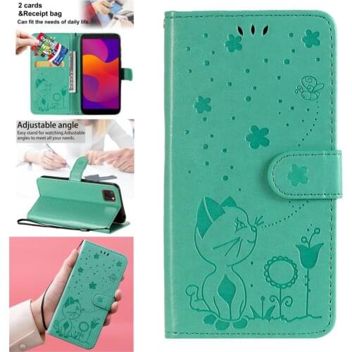 Phone Shell Case For ajax Huawei Enjoy 20 Plus Hot PU Leather Wallet Flip Case New sFor Cover para Y5P Y6P Y7P Pro Z Y9A Carcasa