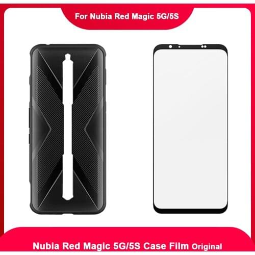 Phone Case for Original Nubia Red Magic 5s Glass Film Protect Phone Screen Glass Film RedMagic 5G Glass Film Protection case