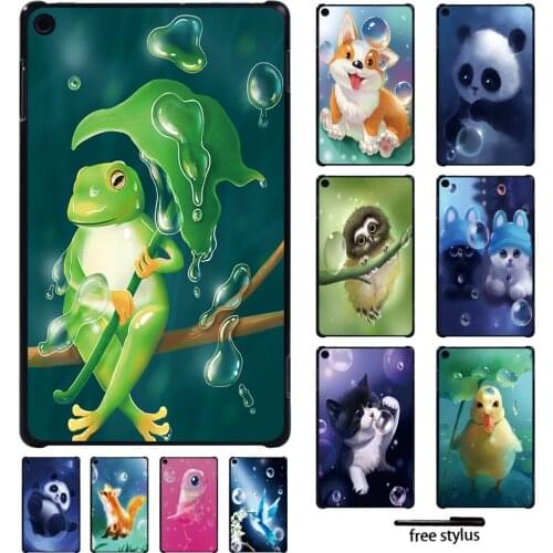 For Amazon Fire 7 5/7/9th Gen / Fire HD 8 / 10 / HD 8 Plus 10th Gen 2020 Animal Pattern PU Leather Tablet Stand Folio Cover Case