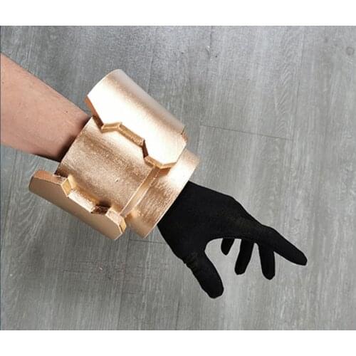 Hot Game Genshin Impact Chongyun Cosplay Props Bracelets Hand Armor Weapons for Halloween Carnival Christmas Fancy Party