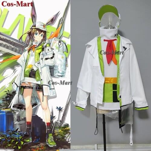 Game Arknights Amiya Cosplay Costume RHODES ISLAND New Operator Combat Uniforms Activity Party Role Play Clothing Custom-Make