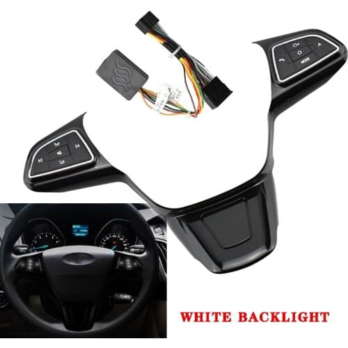 Multifunction Steering Wheel Buttons Switches For Ford Focus 2012-2017 Steering Wheel Button Switch Audio Button