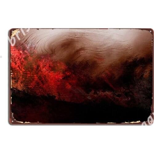 Fire Consumes Metal Signs Funny Mural Painting Cinema Wall Mural Tin sign Posters