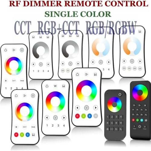R6 R6-1 R7 R7-1 R8 R8-1 R8-5 RF Dimmer Remote Control 1-4 Zone Single Col CCT RGB RGBW R6 R6-1 R7 R7-1 R17 R8 R8-1 R8-5 RT9 RS9