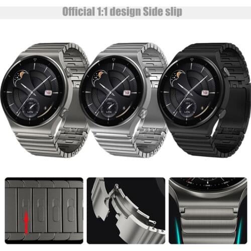 Watch Strap for Huawei Watch GT2 Pro 22mm Stainless Steel Correa Metal Watch Band for GT2 46mm GT2e WristBand Bracelet