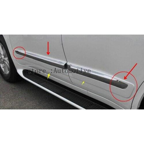 Car styling Side Door Body Molding Cover Trim For Lexus LX570 2008-2015
