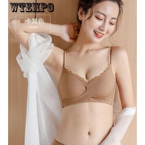 Girl Bras Kawaii Bra Push Up Women Invisible Seamless Sexy Underwear Women Girl Wireless Push Up Bralette