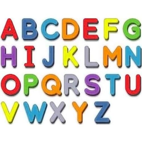 Magnetic Alphabet ABC Letters Alphabet ABC Learning Numbers Magnets for Fridge Refrigerator Educational Toys Set 10/26PCS