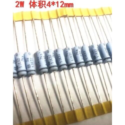 200pcs/lot Original JAPAN Matsushita M 2W series 5% 4X12MM Carbon Film Resistor Audio DIP Resistor free shipping