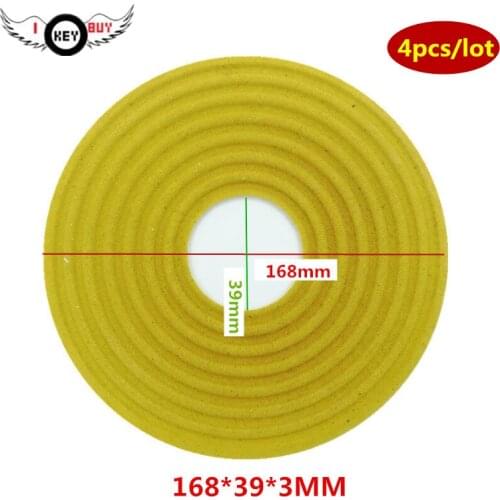 I KEY BUY 4pcs Speaker Spring Pad Woofer Subwoofer Wave Shrapnel DIY Speaker Repair Accessories Parts 168 MM 39 MM Flat Foot