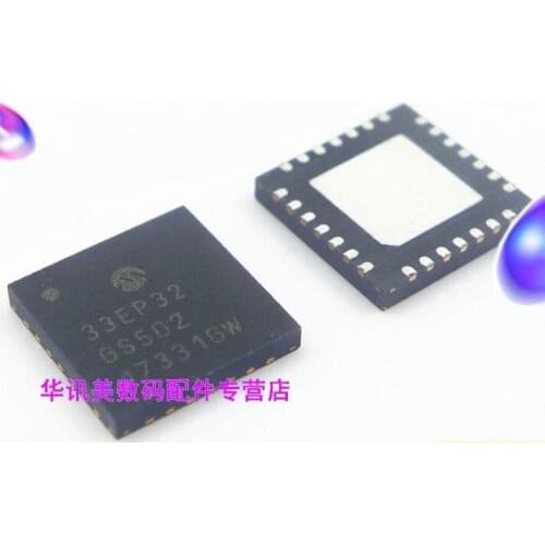 5PCS / 33EP32GS502 DSPPIC33EP32GS502-I-MM DSPPIC33EP32GS502 33EP32 GS502 QFN28 NEW