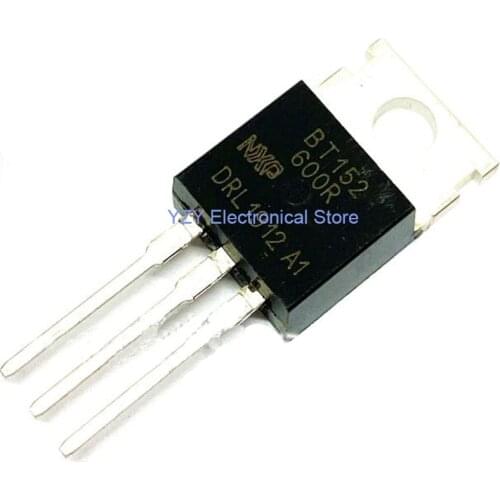 5PCS/LOT BT152-600R TO-220 BT152-600 TO220 BT152 152-600R Brand New Original Integrated Circuits Fast Shipping
