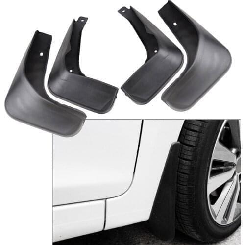 4Pcs/Set Car Front Rear Fender Mud Flaps Splash Guards Mudflaps For VW POLO MK5 6R Hatchback 2010 2011 2012 2013 2014