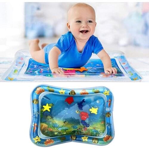 Newest Baby Kids water play mat Inflatable Infant Tummy Time Playmat Toddler For Baby Fun Activity Play Center Tapete Infantil
