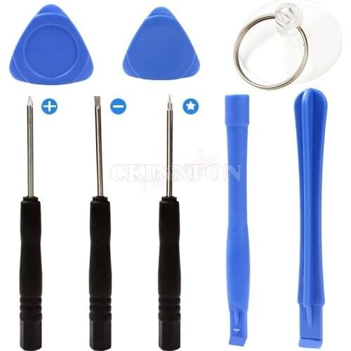 DHL 2000PCS Universal 8 Pcs/set Cell Phone Repair Tool Set Opening Pry Mobile Phone Repair Tools Kit For IPhone Galaxy