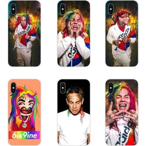 For Samsung A10 A30 A40 A50 A60 A70 M30 Galaxy Note 2 3 4 5 8 9 10 PLUS Accessories Phone Cases Covers Hip Hop Rapper 6ix9ine