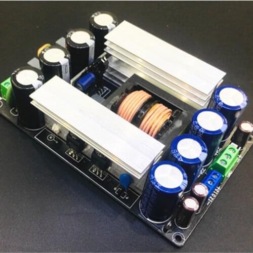 1000W Double Voltage outputs 50v 60V 80v IRFP4227 IRS2092S amplifier LLC switching power supply board instead audio transformer