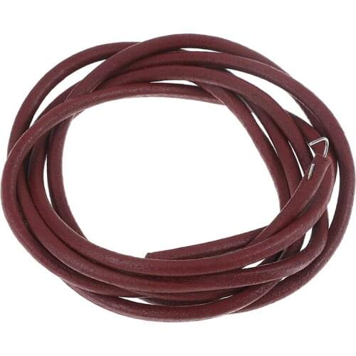 72" 183cm Leather Belt Antique Treadle Parts + Hook For Singer Sewing Machine