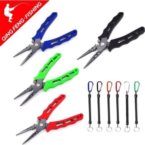 Multifunction Luya Pliers Stainless Steel Fishing Pliers High-strength Non-slip Fishing Line Cutting Fishing Gear Pliers Tool