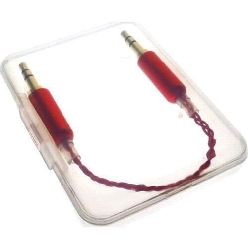 Silver-plated wire Jack Aux Cable 3.5mm Male to Male Stereo Audio Cable for MP3/PC 3.5 Stereo cable