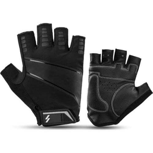 1 pair Half Finger Cycling Gloves for Outdoor Sports Breathable Non Slip Bike Bicycle Motorcycle Working Gloves EK-New