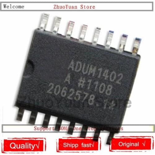 1PCS/lo New original ADUM1402 ADUM1402ARWZ ADUM1402BRWZ IC chip SOP-16