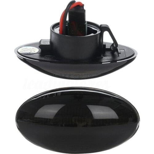 2pcs Car Dynamic Flowing LED Side Marker Light Indicator Repeater Lamp Car Exterior Accessories For Mini Cooper R50 R53 R52