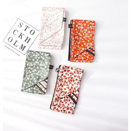 2021 Han Chinese Costume Summer Small Ribbon Small Silk Scarf Fashion Bag Clothing Decorative For Woman