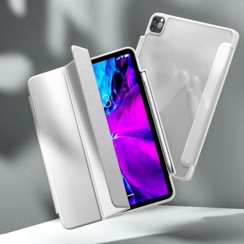 Tablet accessories Protective Case Cover Foldable Stand Holder for iPad Pro 11/12.9inch 2020 anti-slip dust-proof shockproof