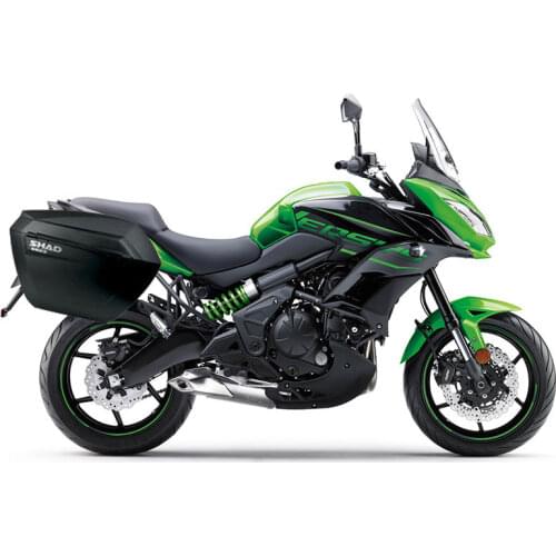 For KAWASAKI VERSYS 650 2015-2017 SHAD SH23 Side Boxs+Rack Set Motorcycle Luggage Case Saddle Bags Brasket Carrier System