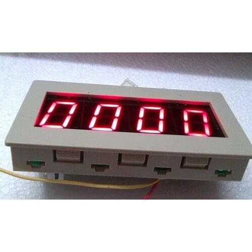 Digital Tube Display LED 485 Modbus Rtu Communication 5-24V 4-Bits 0.8-Inch Digital Display Meter