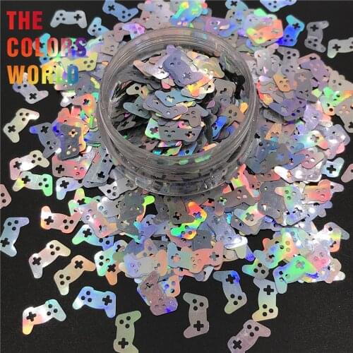 Game Controller Nails Glitter Nail Art Decoration Nail Accessories Tumbler Crafts Art Festival Handwork Home Decoration Supplier