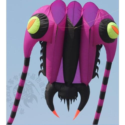 Outdoor toys Trilobite soft kite Single line kite rainbow big kite outdoor fun inflatable kite windsock inflatable pendants