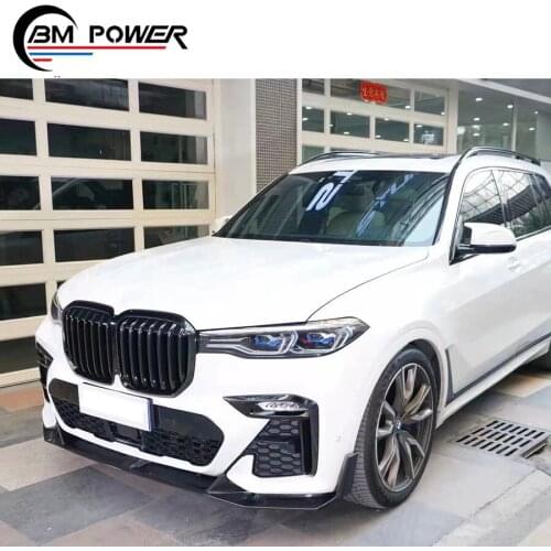 2021 X7 G07 dry carbon finber front lip for X7 series G07 carbon finber front skirt