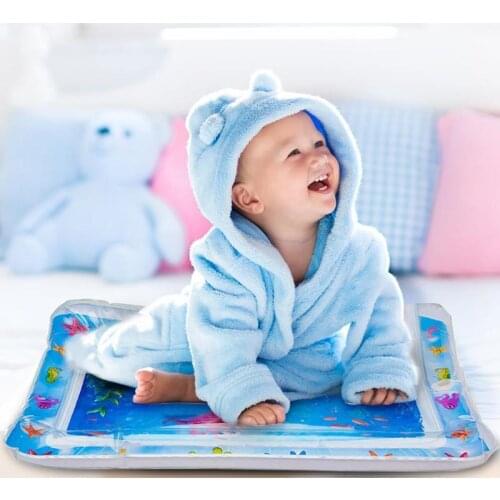 Summer Kid Water Play Mat Inflatable Ice Cushion Multifunction Play Mat Toys Baby Tummy Time for Baby Activity Play Mat Kids Toy
